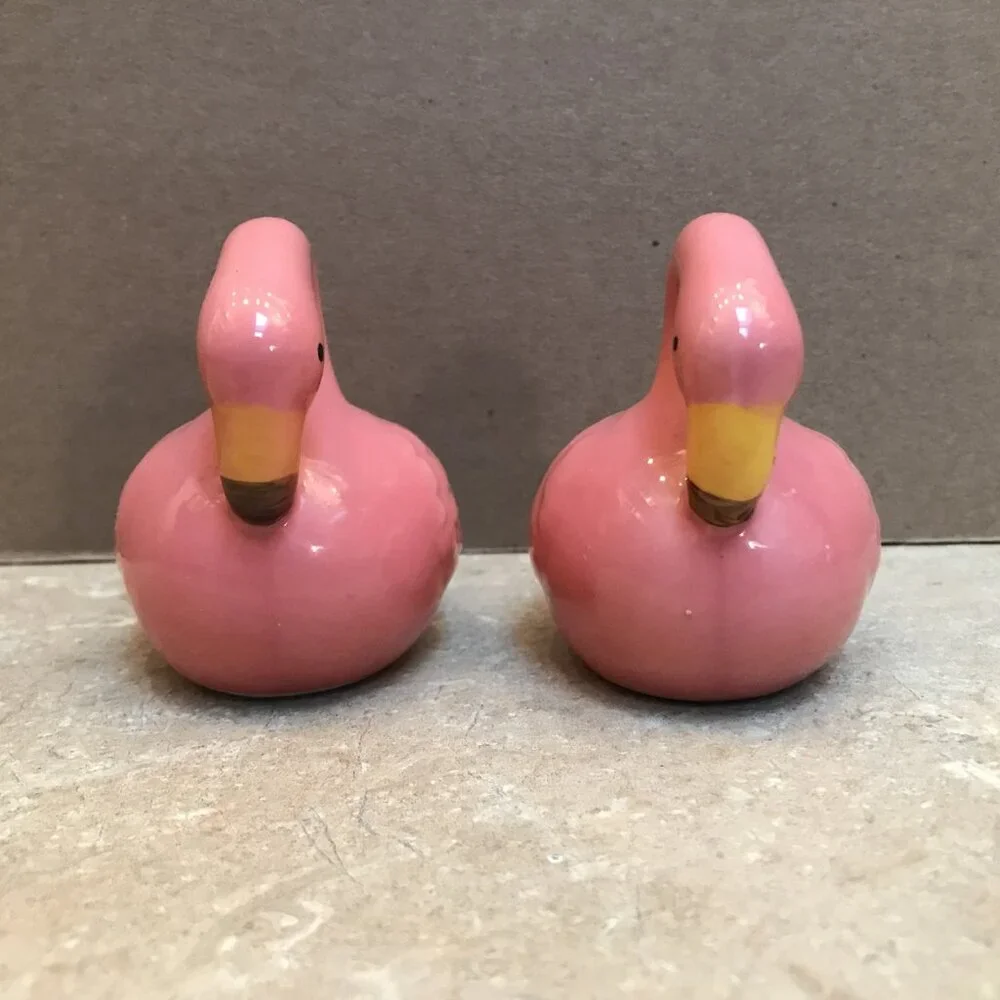 Flamingo Salt and Pepper Shakers